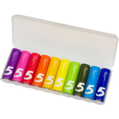 Батарейки ZMi Rainbow AA batteries 10 шт LR06 (NQD4000RT) Батарейки ZMi Rainbow AA batteries 10 шт LR06 (NQD4000RT)