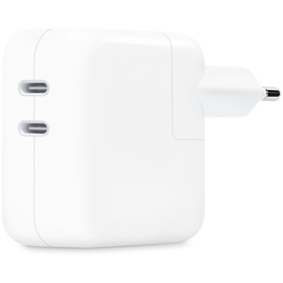 Зарядний Пристрій Apple 35W Dual USB-C Port Power Adapter (MNWP3) Зарядний Пристрій Apple 35W Dual USB-C Port Power Adapter (MNWP3)
