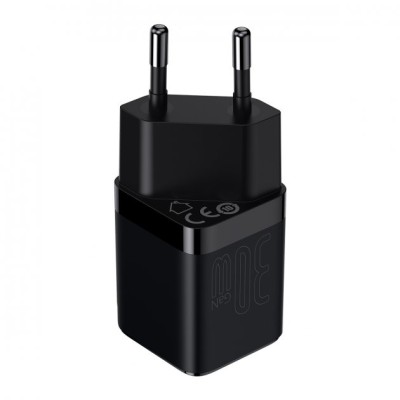 Зарядний Пристрій Baseus GaN3 Fast Charger 30W (CCGN010101) (1 Type-C) Black