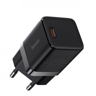 Зарядний Пристрій Baseus GaN3 Fast Charger 30W (CCGN010101) (1 Type-C) Black