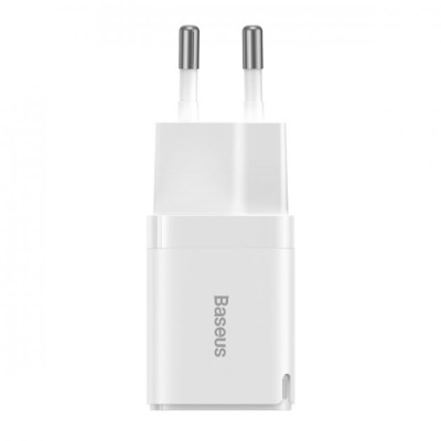 Зарядний Пристрій Baseus GaN3 Fast Charger 30W (CCGN010102) (1 Type-C) White