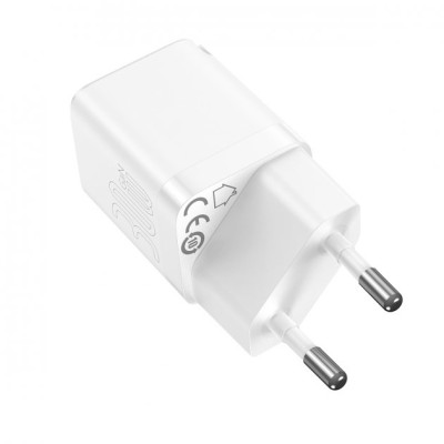 Зарядний Пристрій Baseus GaN3 Fast Charger 30W (CCGN010102) (1 Type-C) White