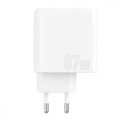 Зарядний Пристрій Proove Shot GaN 67W (2Type-C + USB) (WCSG67120002) White