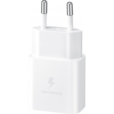 Зарядний Пристрій Samsung EP-T1510XWEGRU 15W Power Adapter + Type-C to Type-C Cable White Зарядний Пристрій Samsung EP-T1510XWEGRU 15W Power Adapter + Type-C to Type-C Cable White