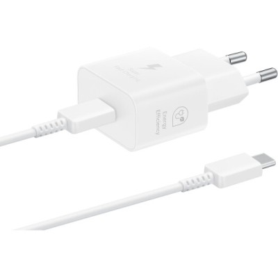 Зарядний Пристрій Samsung EP-T2510XWEGEU 25W PD White