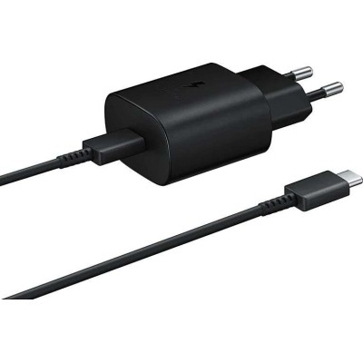 Зарядний Пристрій Samsung EP-TA800NBEGRU 25W Travel Adapter (w/o cable) Black Зарядний Пристрій Samsung EP-TA800NBEGRU 25W Travel Adapter (w/o cable) Black