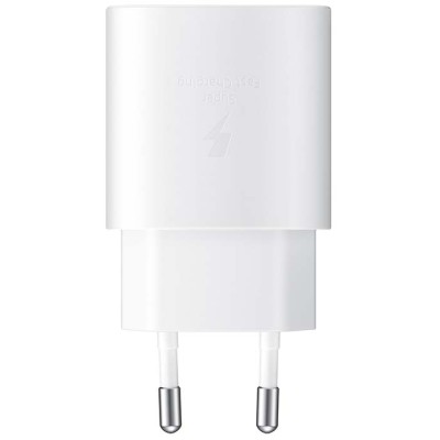 Зарядний Пристрій Samsung EP-TA800NWEGRU 25W Travel Adapter (w/o Cable) White Зарядний Пристрій Samsung EP-TA800NWEGRU 25W Travel Adapter (w/o Cable) White