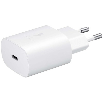 Зарядний Пристрій Samsung EP-TA800NWEGRU 25W Travel Adapter (w/o Cable) White Зарядний Пристрій Samsung EP-TA800NWEGRU 25W Travel Adapter (w/o Cable) White