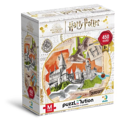 Пазл Hard-M Harry Potter. Школа Гоґвортс та поле для Квідичу, 450 Пазл Hard-M Harry Potter. Школа Гоґвортс та поле для Квідичу, 450
