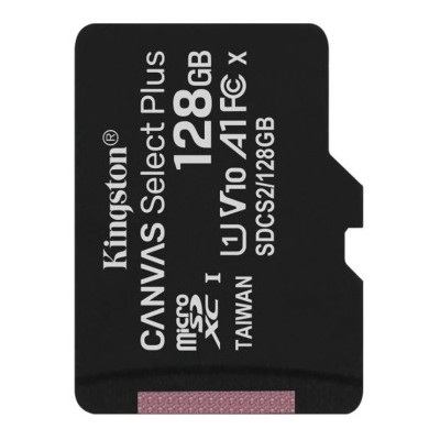 Картка пам'ятi KINGSTON microSDXC 128Gb Canvas Select+ A1 (R100/W85) +ad Картка пам'ятi KINGSTON microSDXC 128Gb Canvas Select+ A1 (R100/W85) +ad