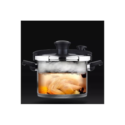 Кастрюля cкороварка Xiaomi HuoHou Stainless Steel 22 см 6 л (HU0205) Кастрюля cкороварка Xiaomi HuoHou Stainless Steel 22 см 6 л (HU0205)