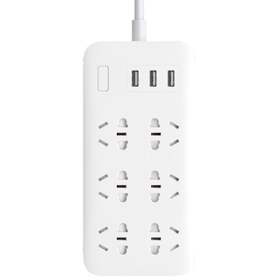 Мережевий фільтр MiJia Power Strip (6 Розеток + 3 USB-port) CXB6-1QM White Мережевий фільтр MiJia Power Strip (6 Розеток + 3 USB-port) CXB6-1QM White