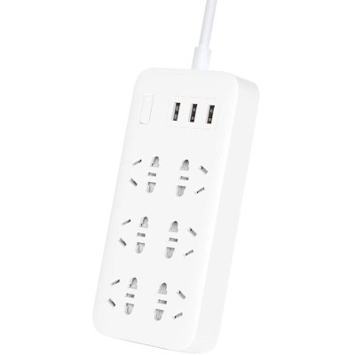 Мережевий фільтр MiJia Power Strip (6 Розеток + 3 USB-port) CXB6-1QM White Мережевий фільтр MiJia Power Strip (6 Розеток + 3 USB-port) CXB6-1QM White