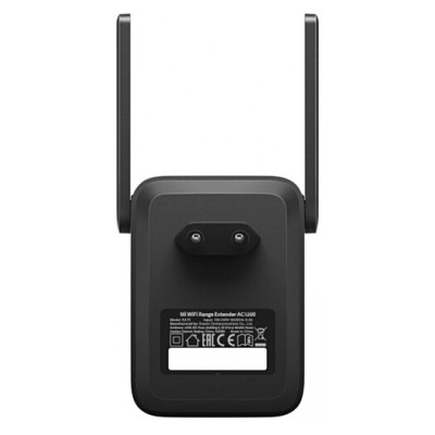 Ретранслятор XIAOMI Mi Wi-Fi Range Extender AC1200 (DVB4270GL) Black