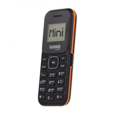 Телефон Sigma Mobile X-Style 14 Mini Black/Orange