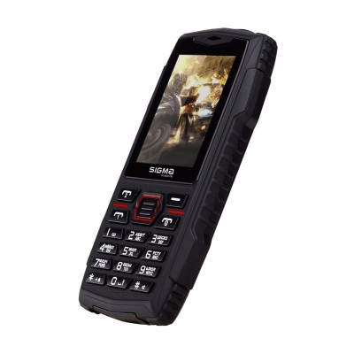 Телефон Sigma Mobile X-Treme AZ68 Black/Red