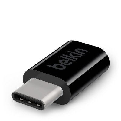 Адаптер Belkin USB-C - MicroUSB, 2.4A 12W, black (F2CU058BTBLK) Адаптер Belkin USB-C - MicroUSB, 2.4A 12W, black (F2CU058BTBLK)