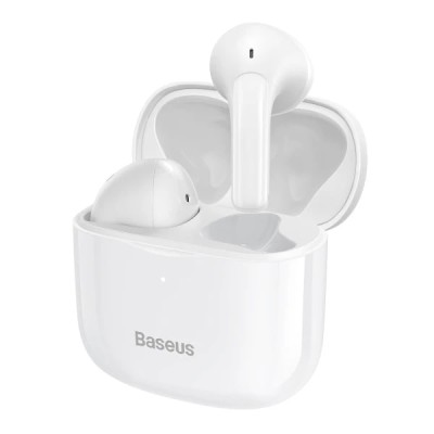 Бездротові Навушники Bluetooth BASEUS True Wireless Earphones Bowie E3 (NGTW080002) White Бездротові Навушники Bluetooth BASEUS True Wireless Earphones Bowie E3 (NGTW080002) White