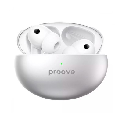 Бездротові навушники Proove Thunder Buds TWS with ANC (TWTB00010006) Silver Бездротові навушники Proove Thunder Buds TWS with ANC (TWTB00010006) Silver
