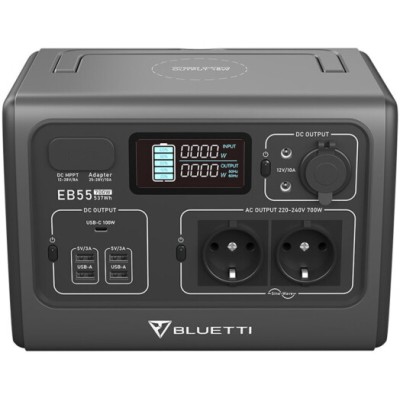 Зарядна станція Bluetti EB55 (537 Вт/год /700 Вт) EU