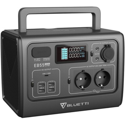 Зарядна станція Bluetti EB55 (537 Вт/год /700 Вт) EU