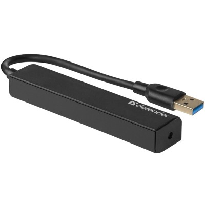 Комп.Аксесуари DEFENDER (83204)Хаб,Quadro Express USB3.0, Комп.Аксесуари DEFENDER (83204)Хаб,Quadro Express USB3.0,