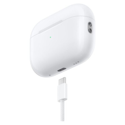 Навушники Apple AirPods Pro 2 с MagSafe Charging Case (USB-C) (MTJV3) (2023) Навушники Apple AirPods Pro 2 с MagSafe Charging Case (USB-C) (MTJV3) (2023)
