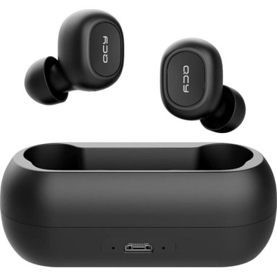 Навушники QCY T1C Black Навушники QCY T1C Black