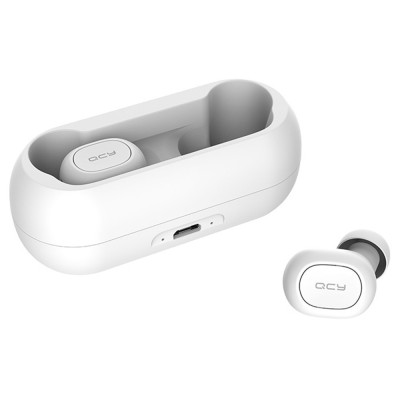 Навушники QCY T1C White Навушники QCY T1C White