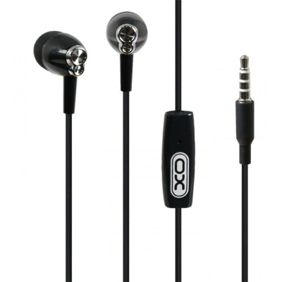 Навушники XO S26 with mic black Навушники XO S26 with mic black