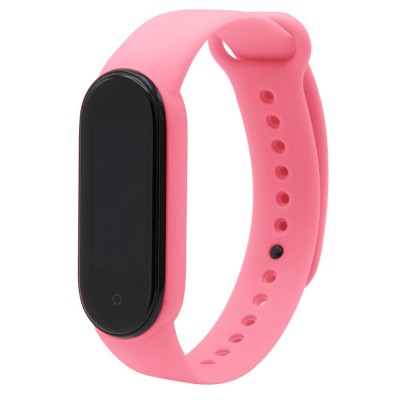Ремінець для фітнес браслета Mi Band 5/6 Hot Pink