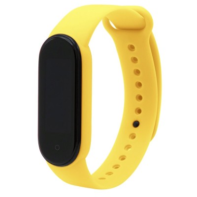 Ремінець для фітнес браслета Mi Band 5/6 Yellow Green
