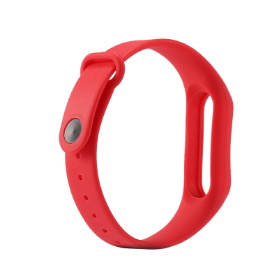 Ремінець для фітнес браслета Silicon Mi Band 2 Red