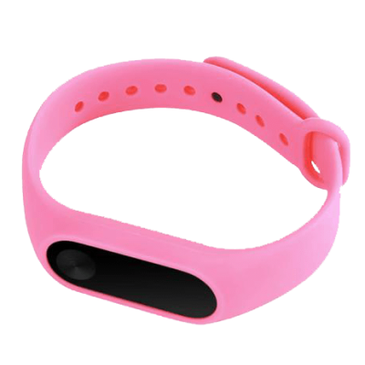 Ремінець для фітнес браслета Xiaomi Mi Band 2 Pink Ремінець для фітнес браслета Xiaomi Mi Band 2 Pink