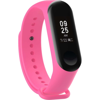 Ремінець для фітнес браслета Xiaomi Mi Band 3/4 Pink