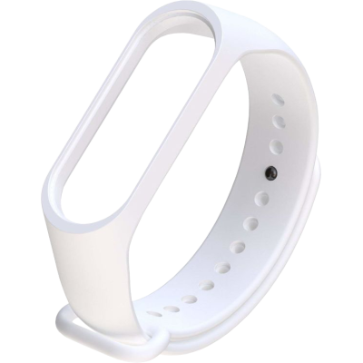 Ремінець для фітнес браслета Xiaomi Mi Band 3/4 White