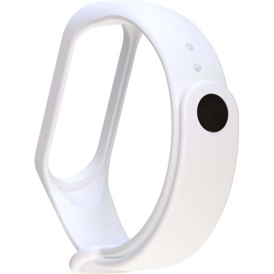 Ремінець для фітнес браслета Xiaomi Mi Band 3/4 White
