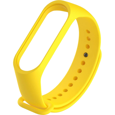 Ремінець для фітнес браслета Xiaomi Mi Band 3/4 Yellow