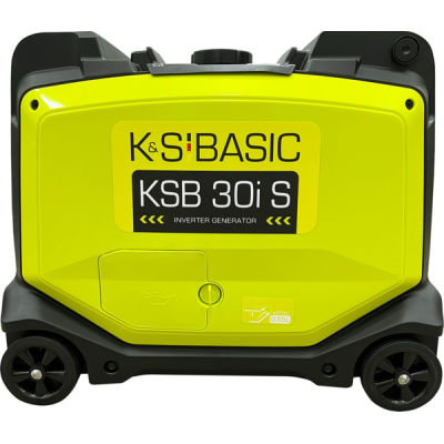 Генератор бензиновий інверторний Konner&Sohnen KSB 30i S, 230В, 3.3кВт, ручний старт, 40кг Генератор бензиновий інверторний Konner&Sohnen KSB 30i S, 230В, 3.3кВт, ручний старт, 40кг