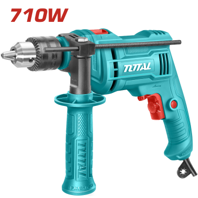 Дриль TOTAL TG107136 ударний, 710Вт, 13мм, 0-3000об/хв. Дриль TOTAL TG107136 ударний, 710Вт, 13мм, 0-3000об/хв.