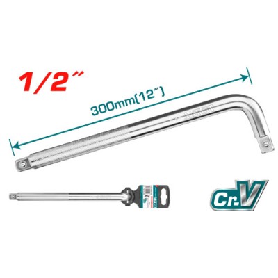 Ключ TOTAL THLHD12121 Вороток 1/2", 300 мм. Ключ TOTAL THLHD12121 Вороток 1/2", 300 мм.