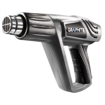 Фен_техн. GRAPHITE Термофен 2000 Вт, темпер. 25С, 350С, 550С (59G522) Фен_техн. GRAPHITE Термофен 2000 Вт, темпер. 25С, 350С, 550С (59G522)