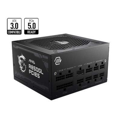 Блок живлення ATX 850W MAG A850GL PCIE5 MSI Блок живлення ATX 850W MAG A850GL PCIE5 MSI