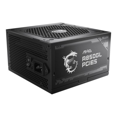 Блок живлення ATX 850W MAG A850GL PCIE5 MSI Блок живлення ATX 850W MAG A850GL PCIE5 MSI