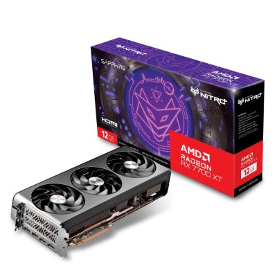Відеокарта PCIE16 RX7700XT 12GB GDDR6 NITRO+ 11335-02-20G SAPPHIRE Відеокарта PCIE16 RX7700XT 12GB GDDR6 NITRO+ 11335-02-20G SAPPHIRE