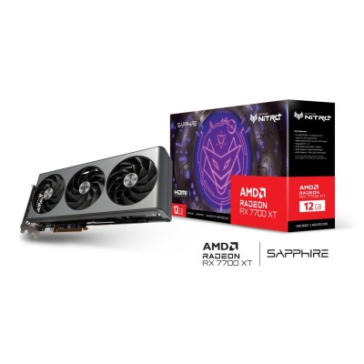Відеокарта PCIE16 RX7700XT 12GB GDDR6 NITRO+ 11335-02-20G SAPPHIRE Відеокарта PCIE16 RX7700XT 12GB GDDR6 NITRO+ 11335-02-20G SAPPHIRE