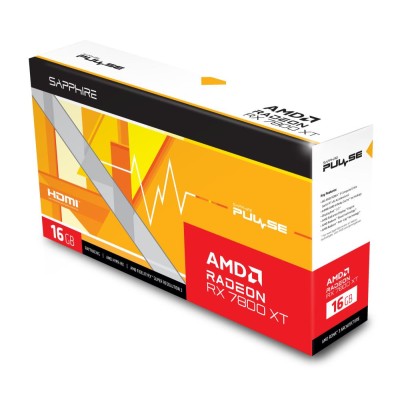 Відеокарта PCIE16 RX7800XT 16GB GDDR6 PULSE 11330-02-20G SAPPHIRE Відеокарта PCIE16 RX7800XT 16GB GDDR6 PULSE 11330-02-20G SAPPHIRE