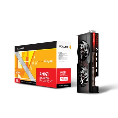 Відеокарта PCIE16 RX7800XT 16GB GDDR6 PULSE 11330-02-20G SAPPHIRE Відеокарта PCIE16 RX7800XT 16GB GDDR6 PULSE 11330-02-20G SAPPHIRE