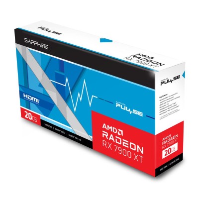 Відеокарта PCIE16 RX7900XT 20GB GDDR6 PULSE 11323-02-20G SAPPHIRE Відеокарта PCIE16 RX7900XT 20GB GDDR6 PULSE 11323-02-20G SAPPHIRE