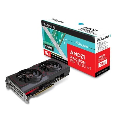 Відеокарта PCIE8 RX7600XT 16GB GDDR6 PULSE 11339-04-20G SAPPHIRE Відеокарта PCIE8 RX7600XT 16GB GDDR6 PULSE 11339-04-20G SAPPHIRE